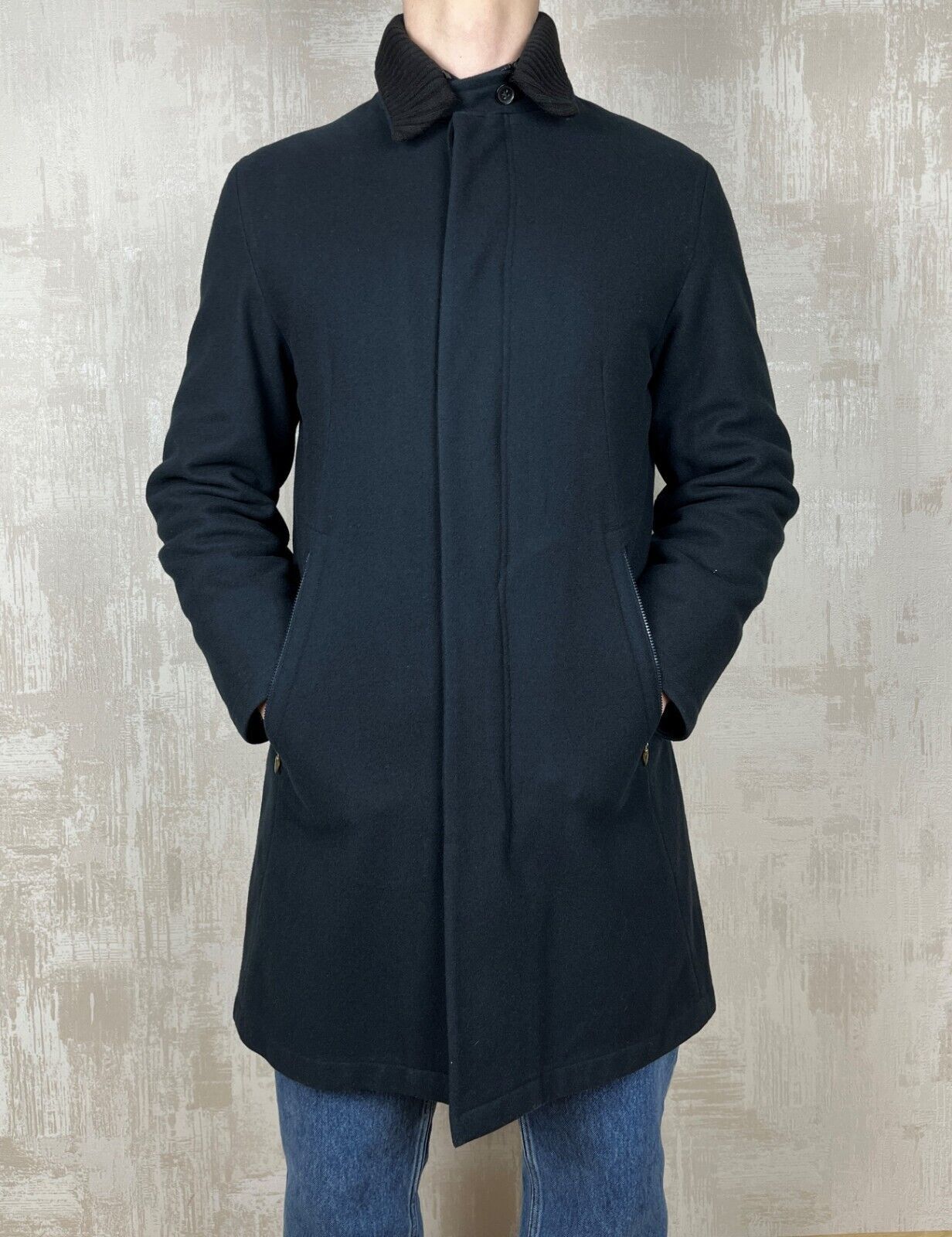 Mandarina Duck Vintage Mandarina Duck Wool Blend Overcoat Jacket Size US M / EU 48-50 / 2 - 6 Thumbnail