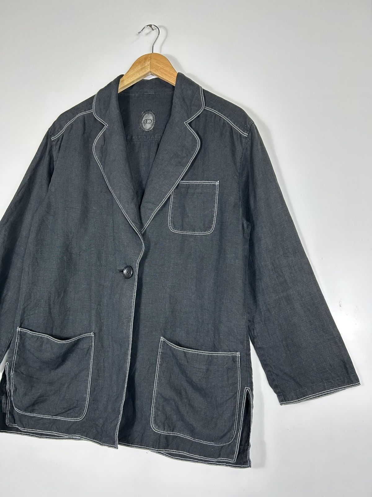 Christian Dior Monsieur Vintage Christian Dior Contrast Stitch Jacket | 90s Size US S / EU 44-46 / 1 - 3 Thumbnail