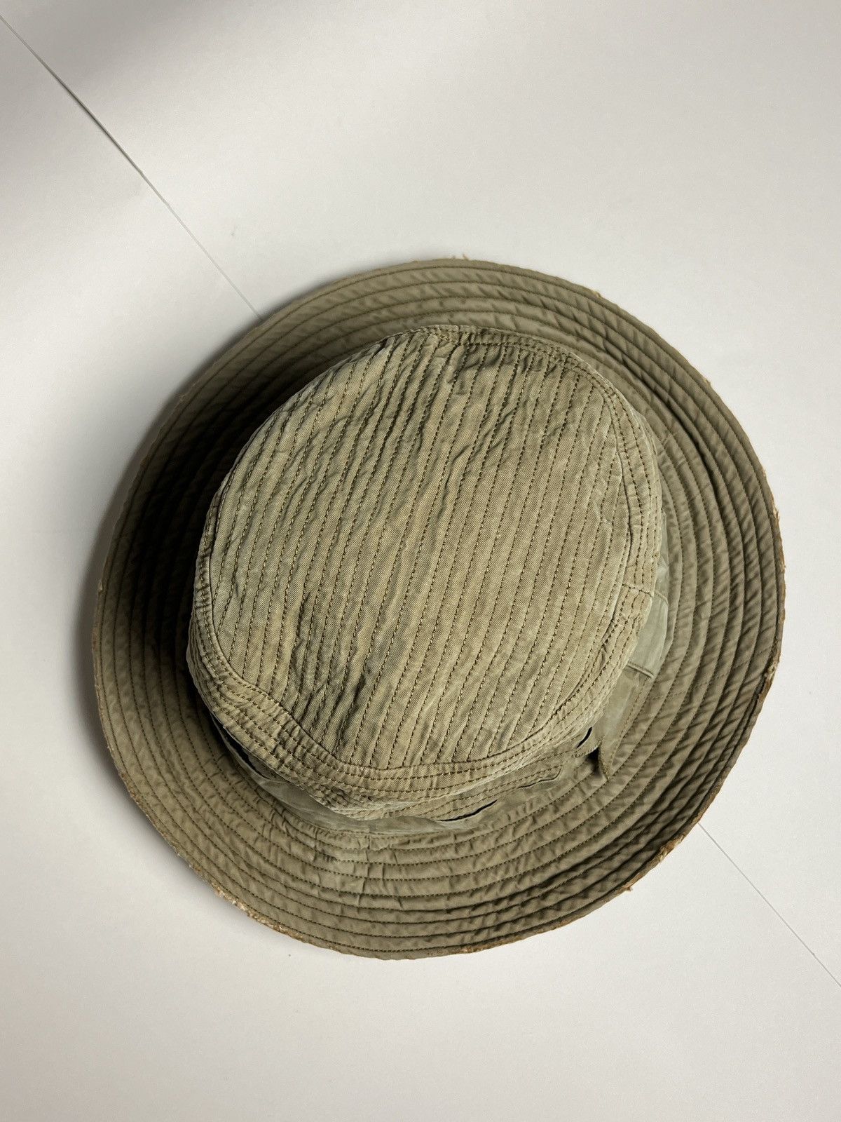 Burberry burberry kapital/visvim boro sashiko vibe vintage bucket hat Size ONE SIZE - 3 Thumbnail