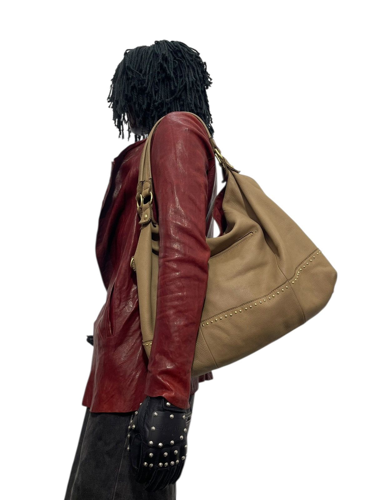 Genuine Leather Full Leather Beaure Japan Tote Shoulder Bag 2🟩2 Size ONE SIZE - 1 Thumbnail