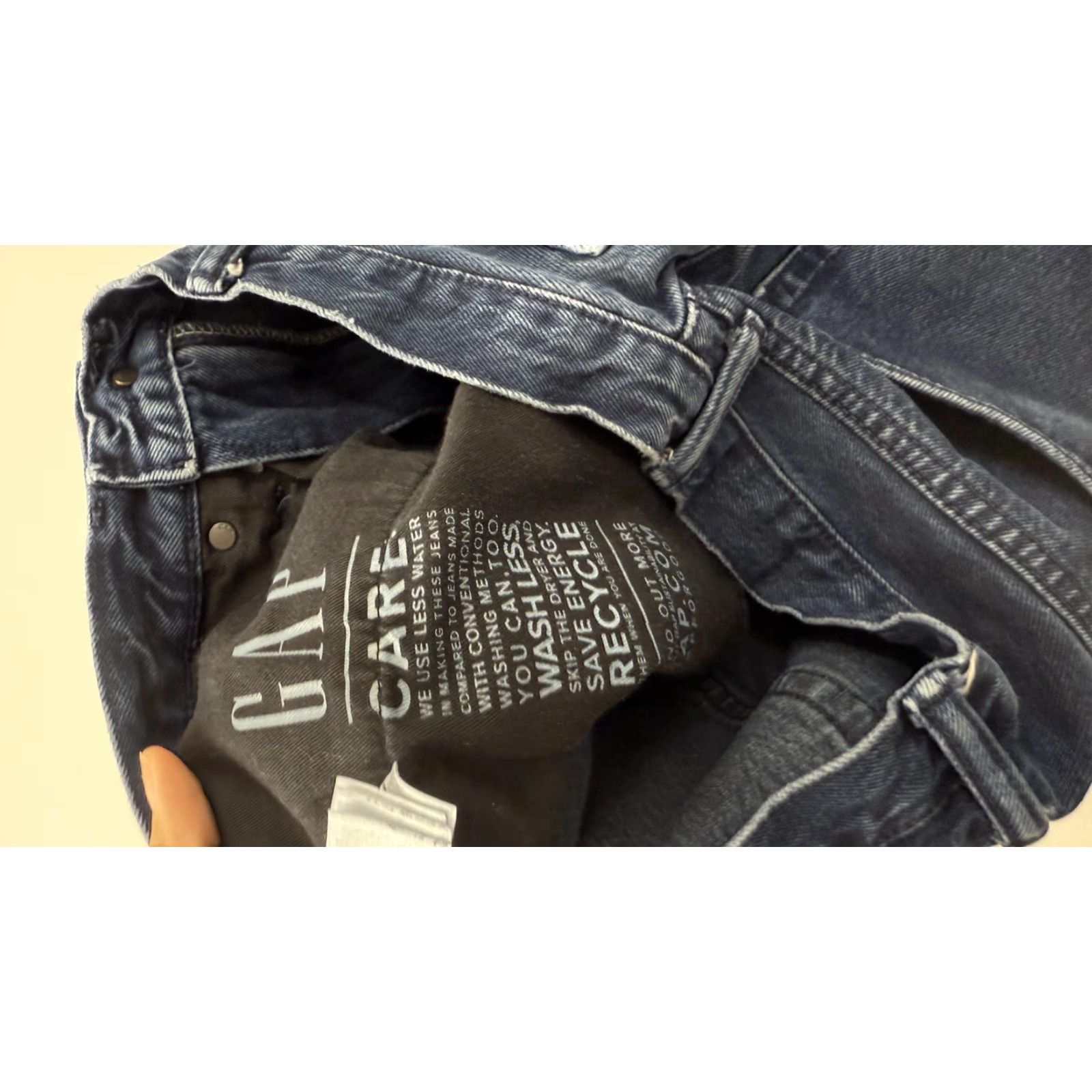 Gap GAP Jeans Mens 30x32 Blue Classic Straight Leg Denim Comfort Fit Casual Pants Jeans Size US 30 / EU 46 - 3 Thumbnail