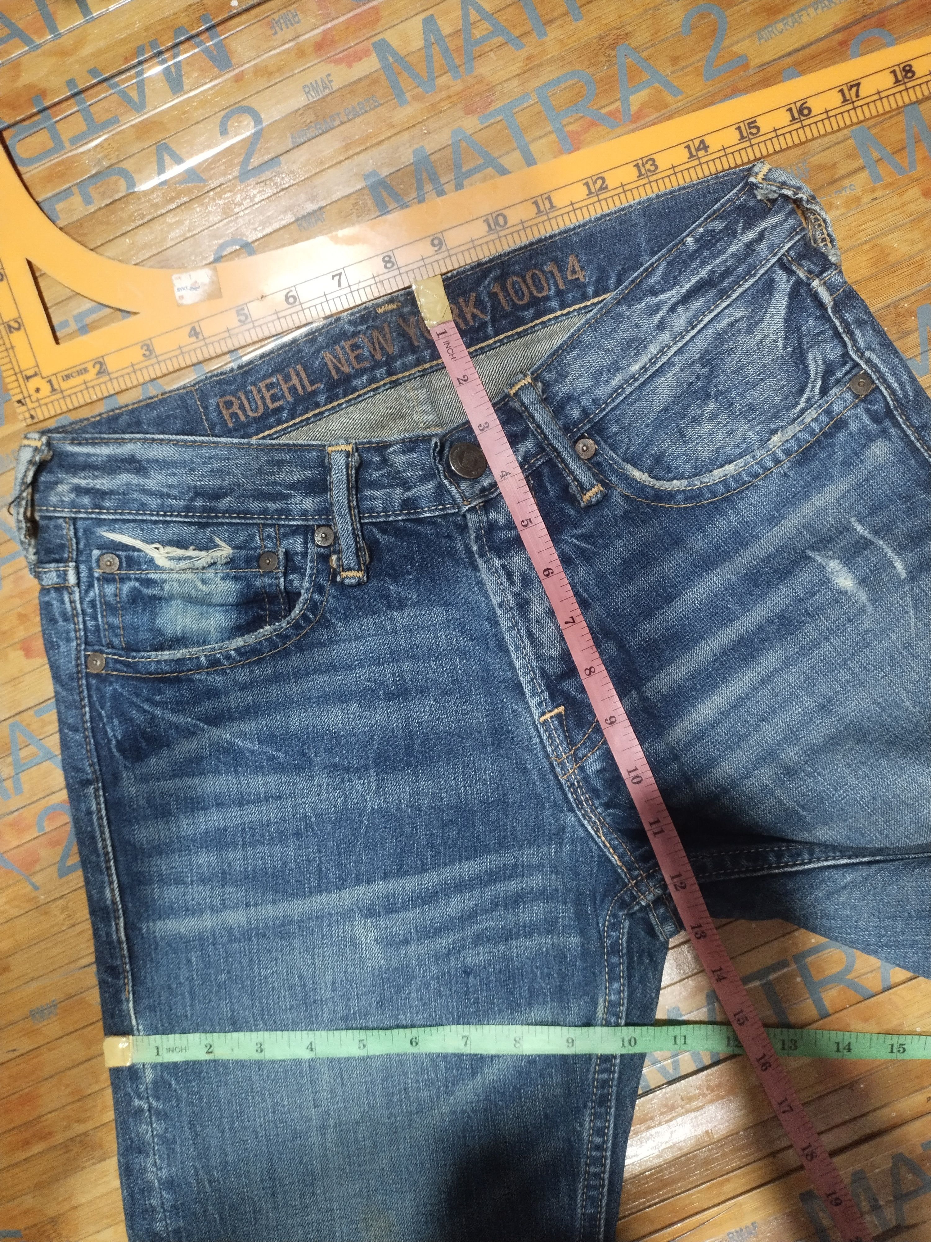 Ruehl No. 925 Jeans Reuhl No.925 Premiun, Greenwich St New York Size US 28 / EU 44 - 3 Thumbnail