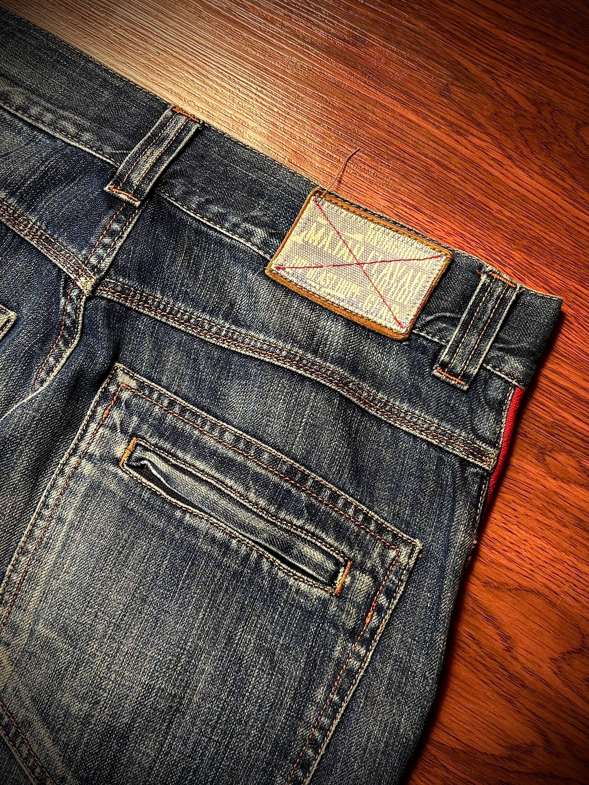 JNCO Vintage Underground Hip Hop Majah Flavah Big Side Taps Size US 32 / EU 48 - 6 Thumbnail