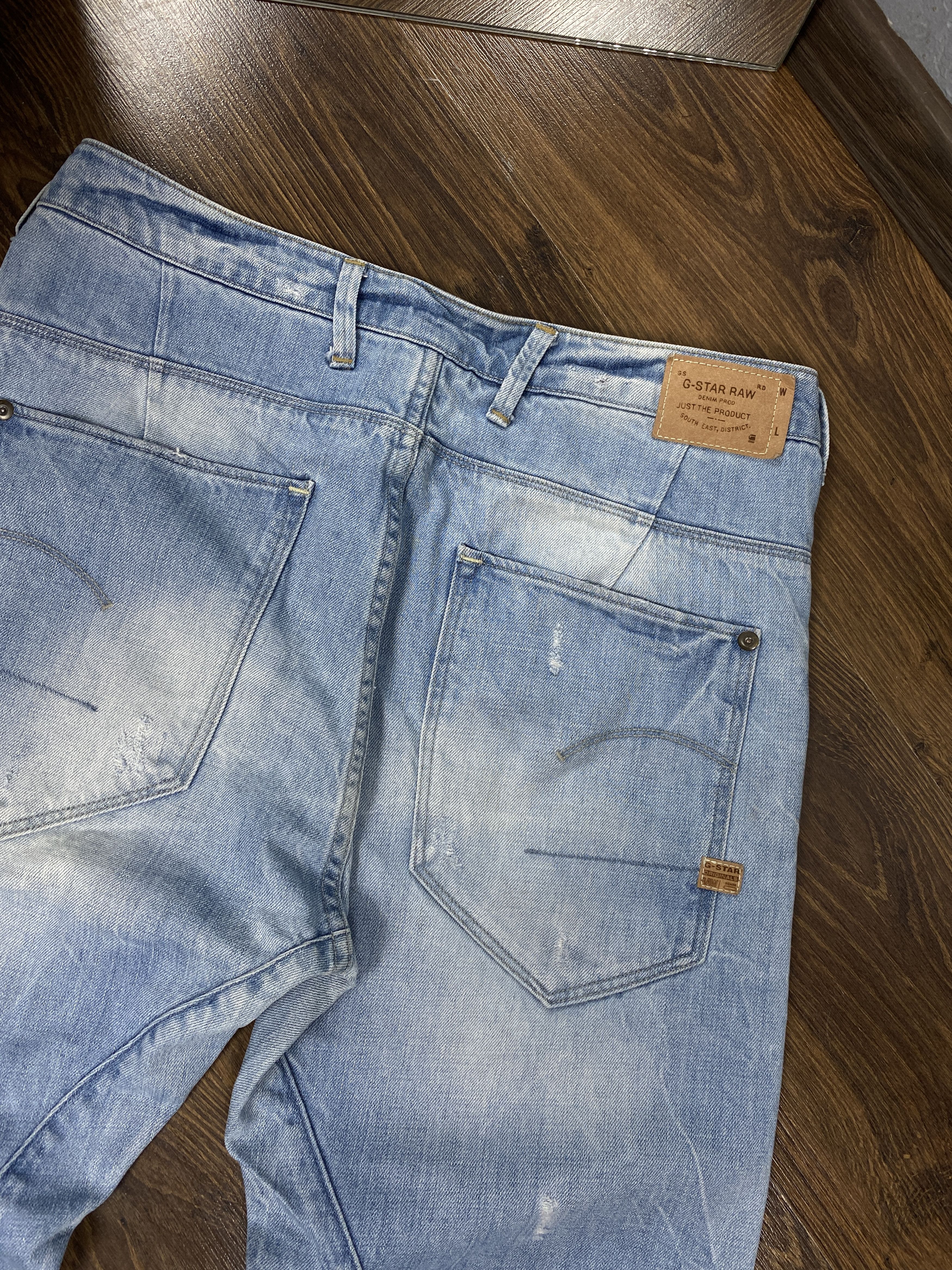 G-Star G Star Raw vintage biker jeans denim pants y2k Size US 29 - 8 Thumbnail