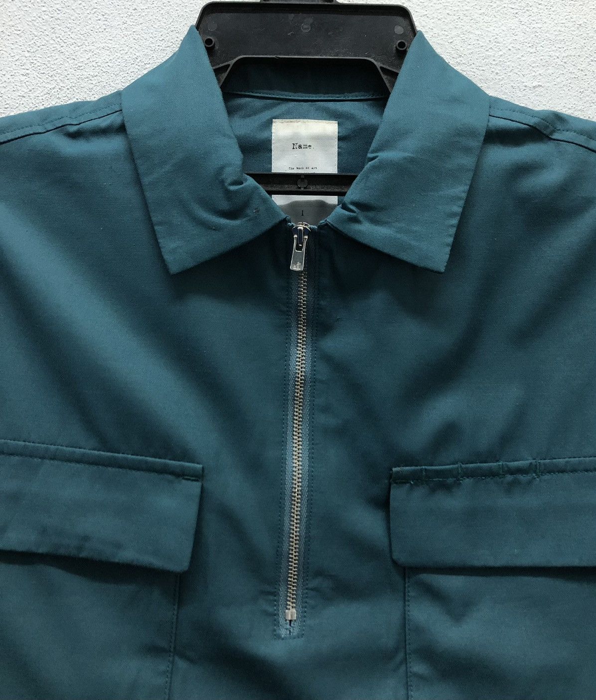 Japanese Brand Vintage I AM Made In Japan Half Zip Polo Shirt Size US L / EU 52-54 / 3 - 3 Thumbnail