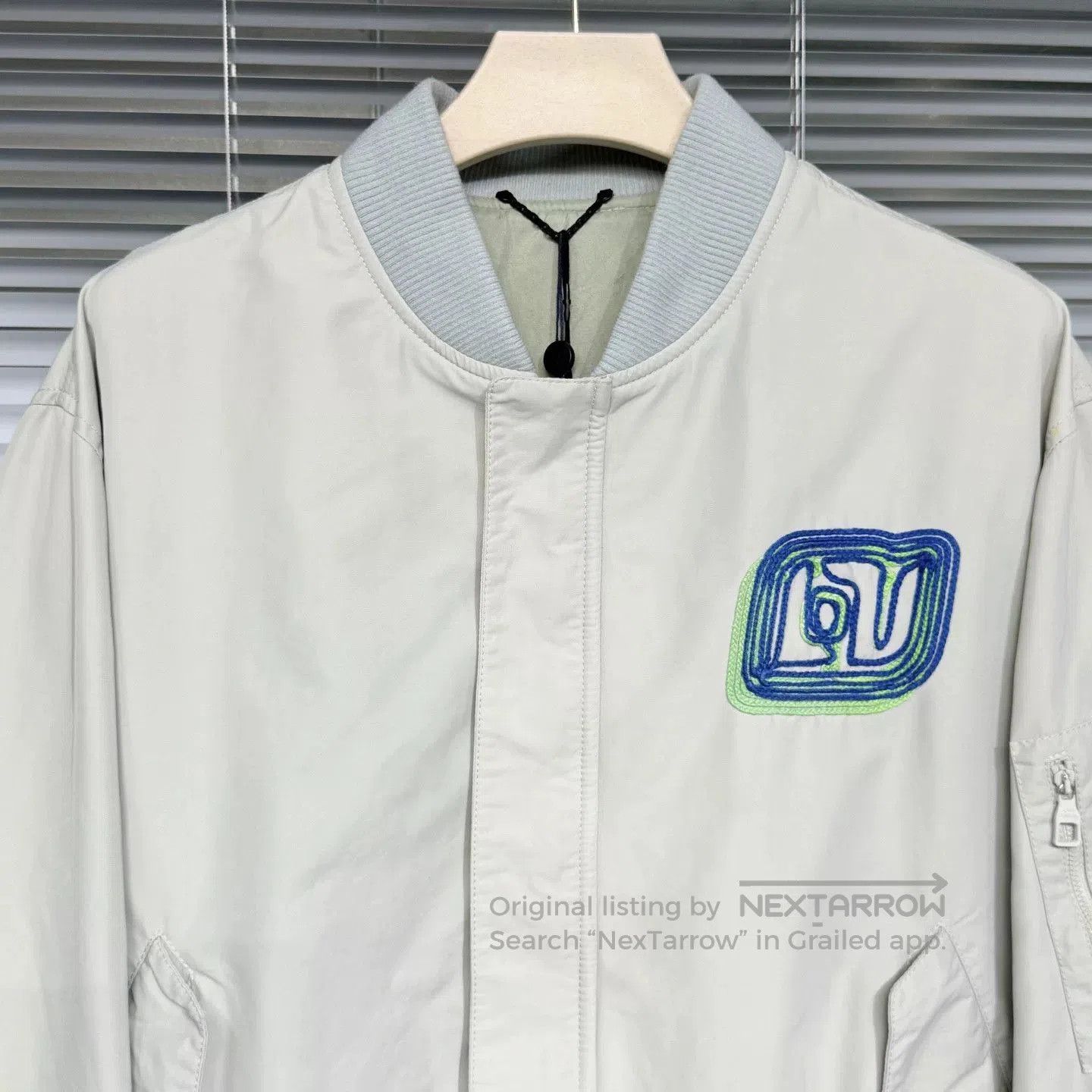Louis Vuitton LV Light Green Pilot Jacket. Size US L / EU 52-54 / 3 - 3 Thumbnail