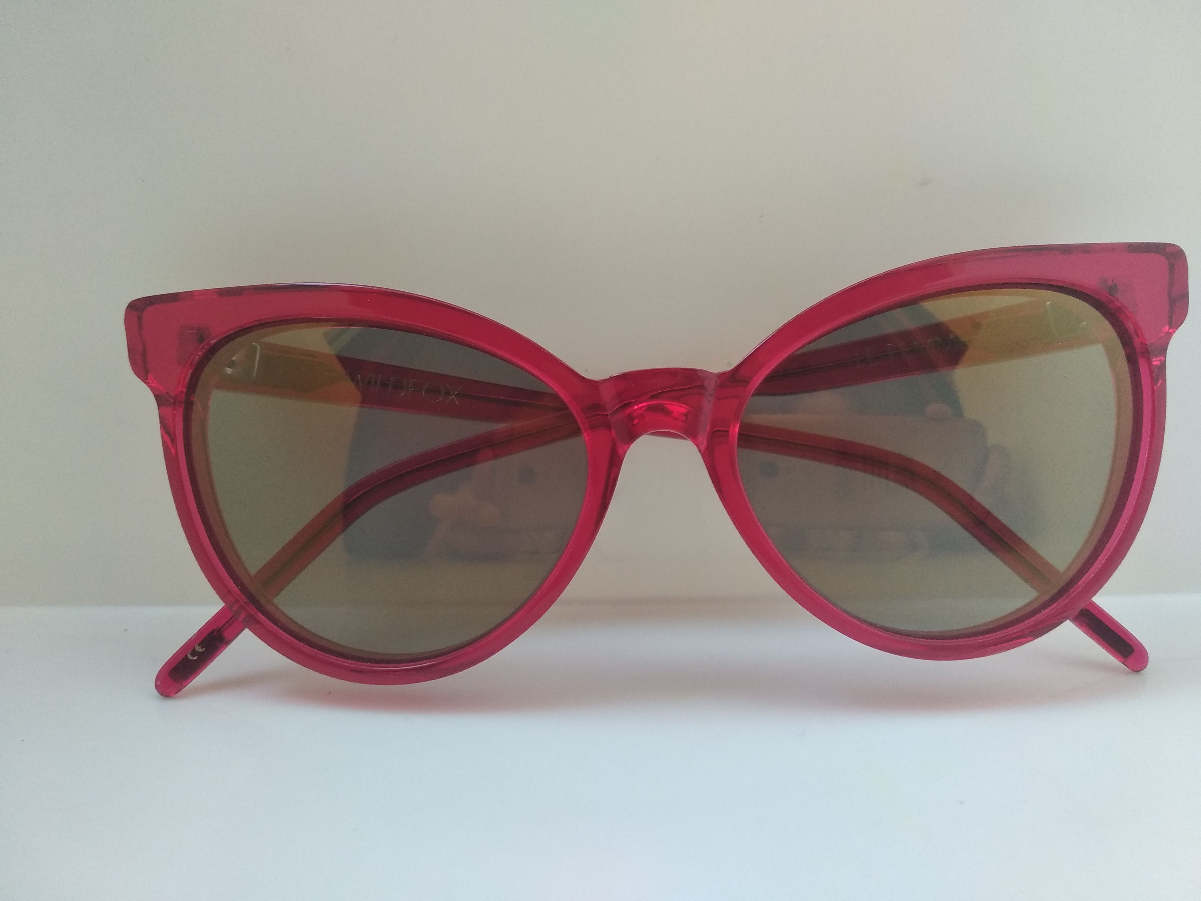 Wildfox LE FEMME Red Cateye Sunglasses Frame