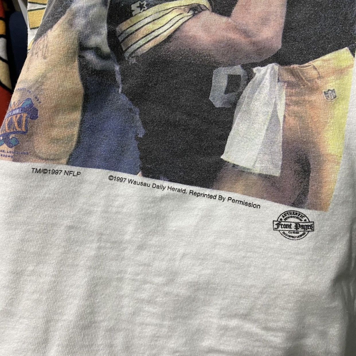 NFL Green Bay Packers Super Bowl Newspaper - Wausau Daily Herald Size US XL / EU 56 / 4 - 6 Thumbnail