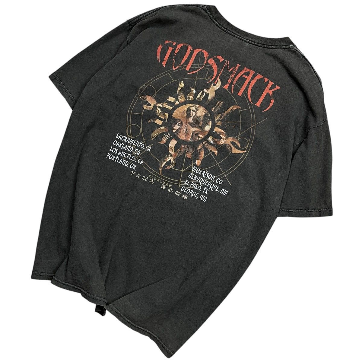 Band Tees Available 💹 GOD SMACK FACELESS TOUR 2003 Size US XL / EU 56 / 4 - 3 Thumbnail