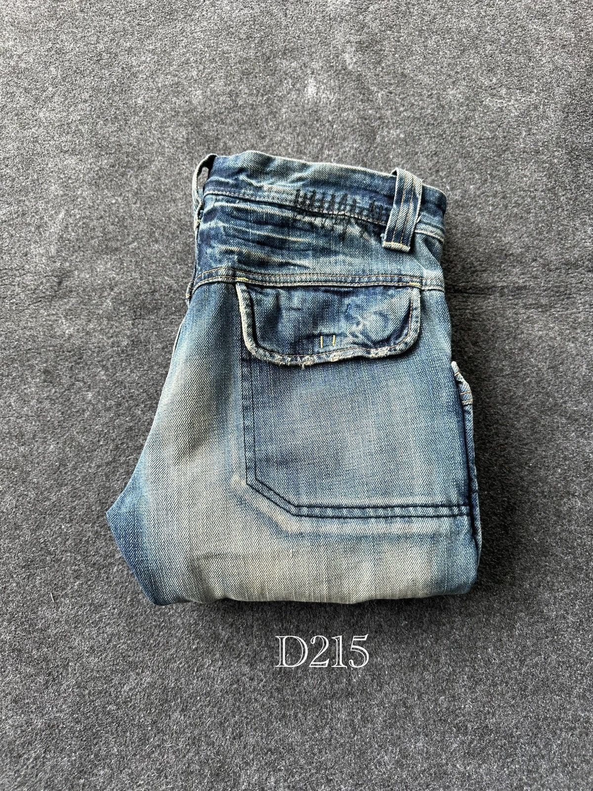 PPFM Vintage Bartack Bondage Distressed Denim W30 D215 Size US 30 / EU 46 - 18 Thumbnail