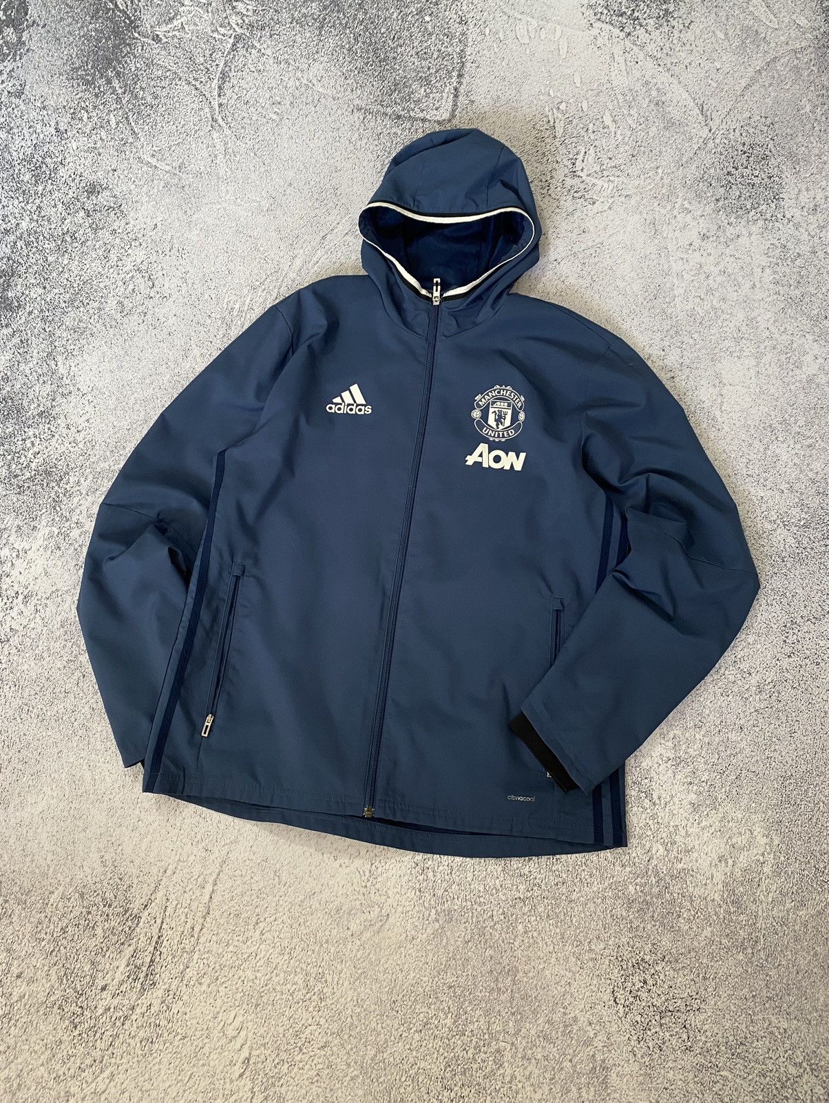 Adidas Adidas Manchester United Training Jacket Size MEDIUM Size US M / EU 48-50 / 2 - 3 Thumbnail