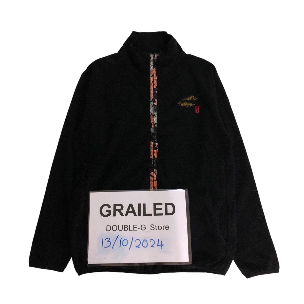 Japanese Brand × Vintage 📌Vintage Traditional Japan Sukajan Zipper Jacket Lining Size US XL / EU 56 / 4 - 1 Thumbnail
