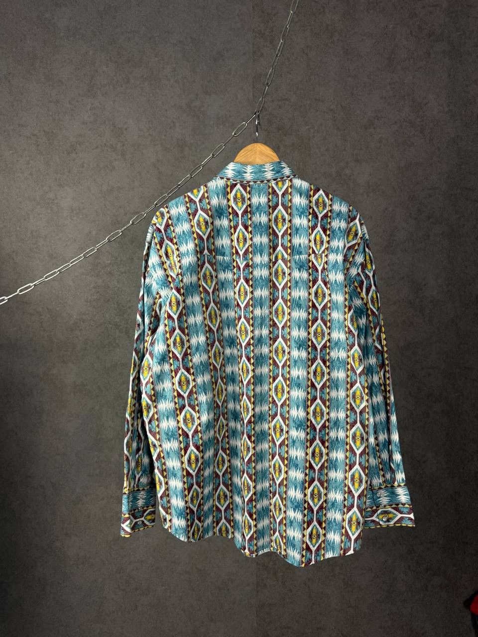 Wrangler Wrangler Western art designer crazy shirt Size US XL / EU 56 / 4 - 6 Thumbnail
