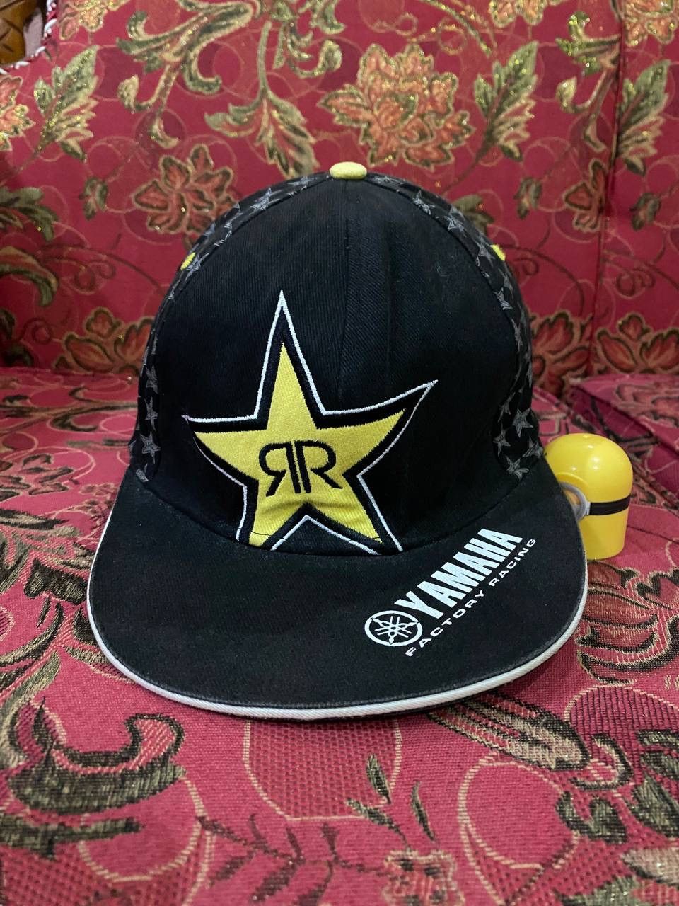 Rockstar Games × Yamaha Vintage Valentino Rossi Yamaha Rockstar Snapback Size ONE SIZE - 1 Thumbnail