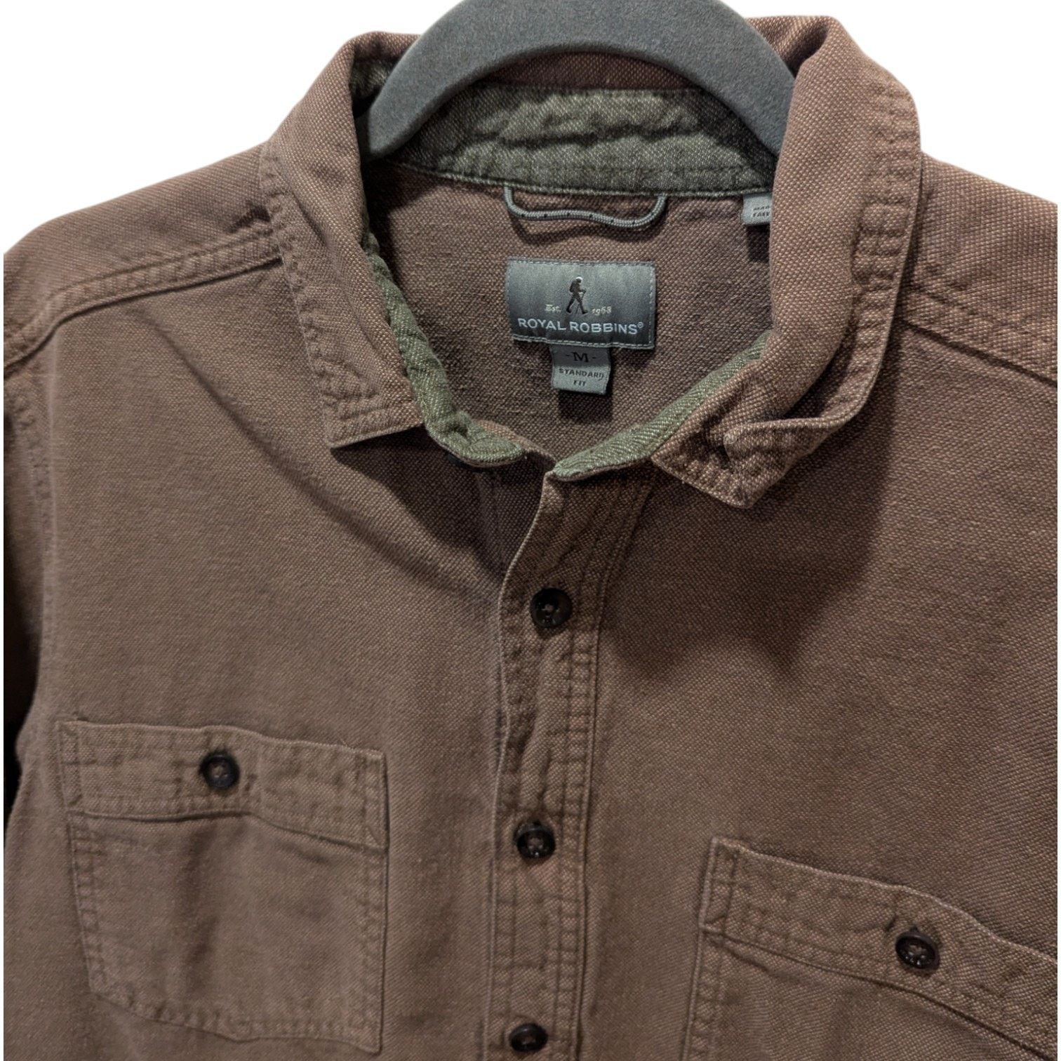 Royal Robbins Royal Robbins Bristol Tweed Brown Button Down Medium Size US M / EU 48-50 / 2 - 2 Thumbnail