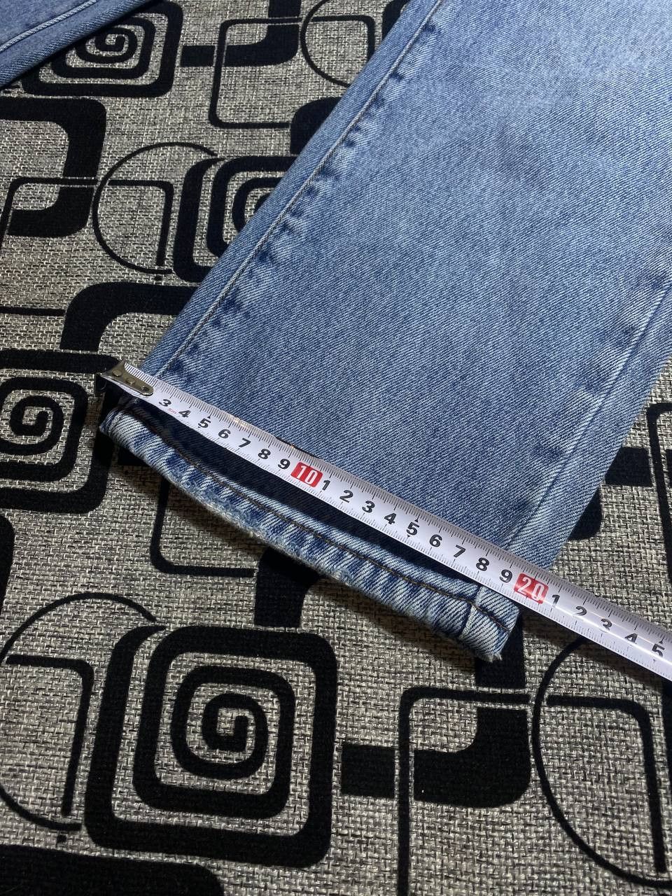 Japanese Brand Crazy Crash Dirty Baggy Faded Jean Japan Avant Garde Style Size US 28 / EU 44 - 14 Thumbnail