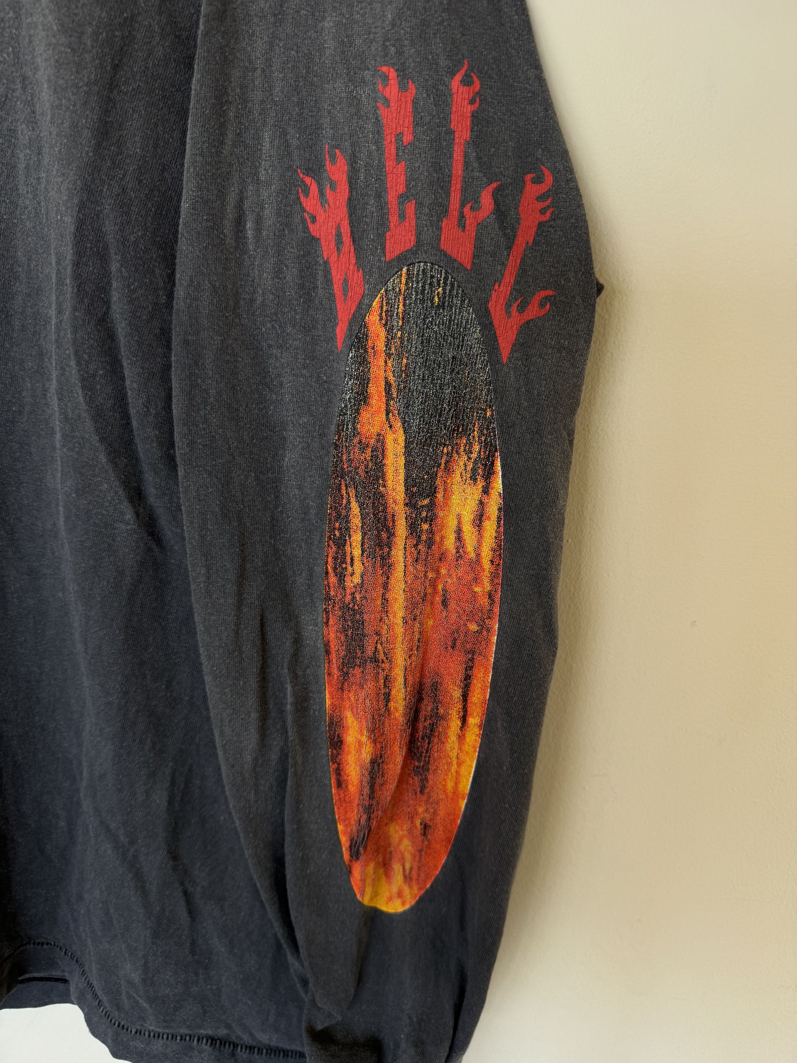 Saint Michael × Vlone Saint x Vlone Heaven Or Hell Longsleeve Size US XL / EU 56 / 4 - 4 Thumbnail