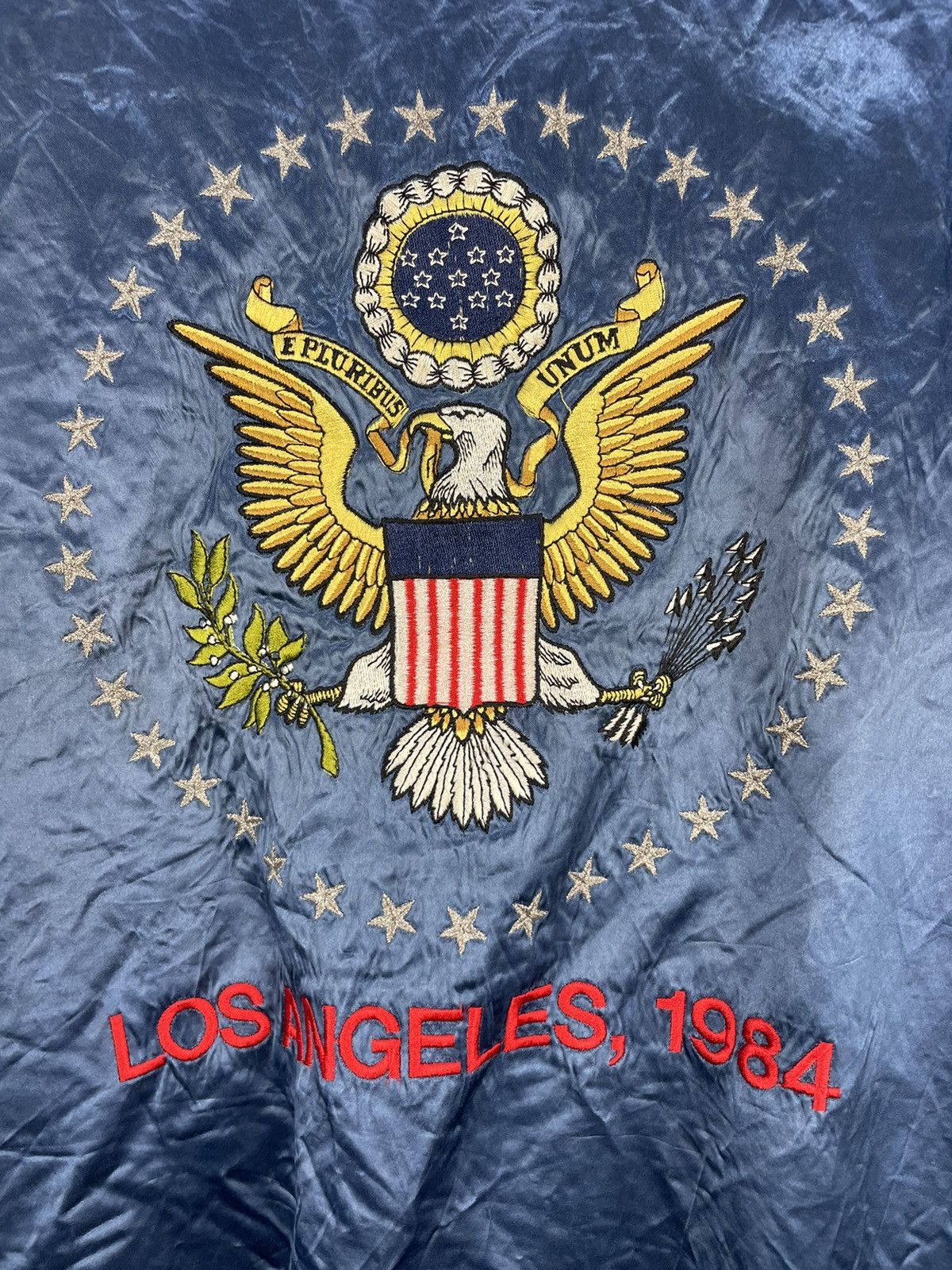 Vintage Vintage 80s USA-1 Competition bomber jacket Size US L / EU 52-54 / 3 - 6 Thumbnail