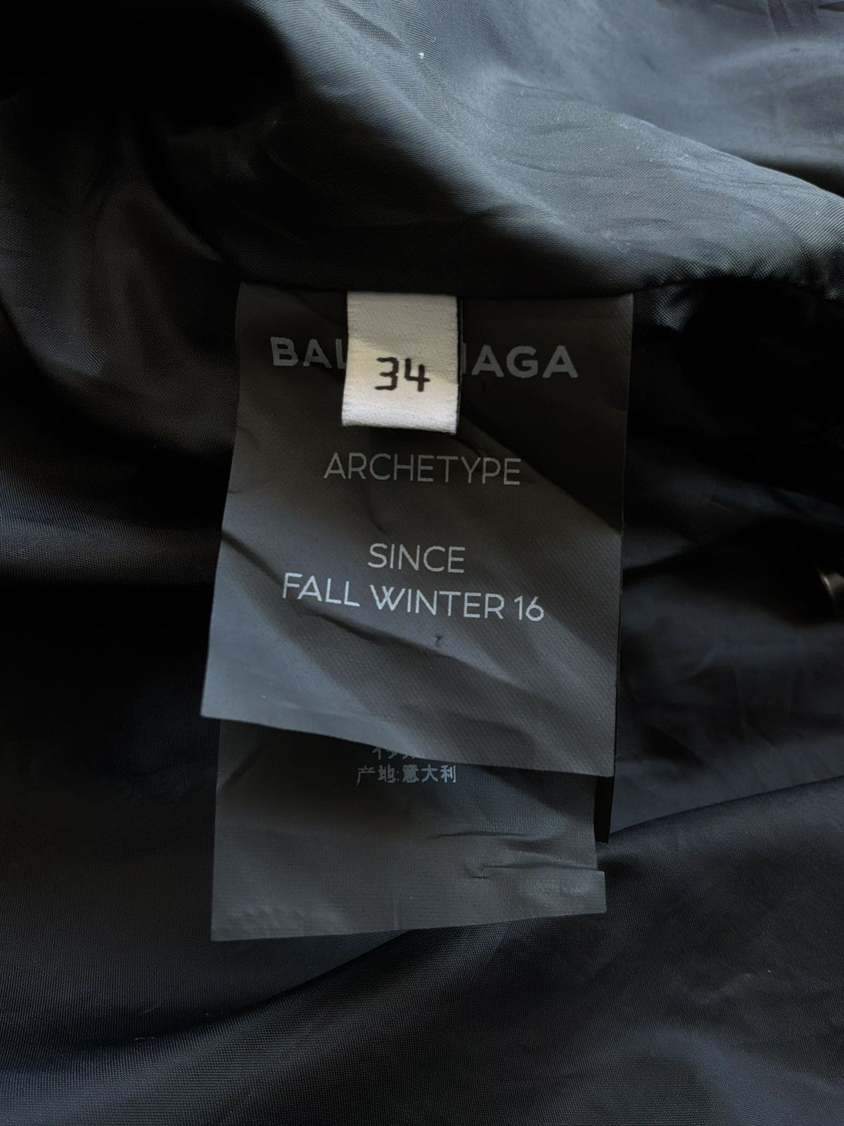 Balenciaga F/W 2016 Balenciaga - Swing Parka Jacket Size US L / EU 52-54 / 3 - 16 Thumbnail