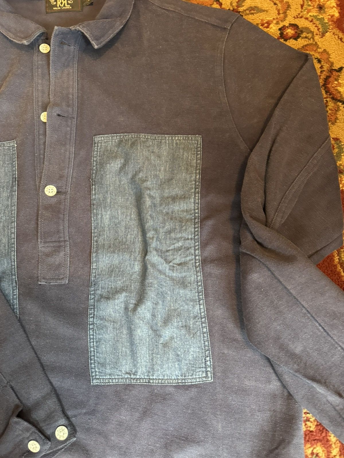 RRL Ralph Lauren RRL work shirt Size US XXL / EU 58 / 5 - 2 Thumbnail