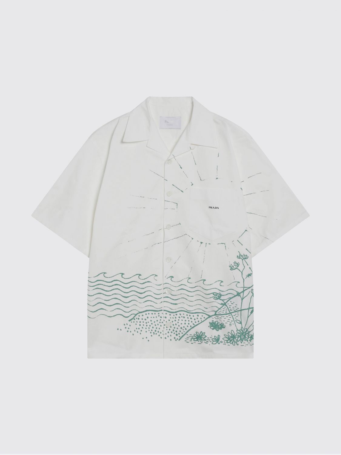 Prada Prada Shirt Men Green Size US M / EU 48-50 / 2 - 1 Preview