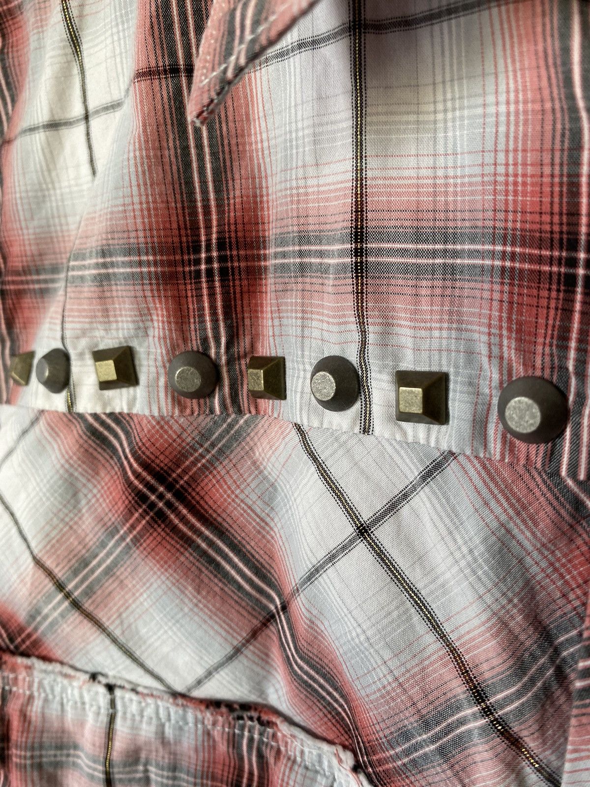 Marithe + Francois Girbaud 🔥🔥2000s MFG studs Shadow logo flannel Size US S / EU 44-46 / 1 - 8 Thumbnail