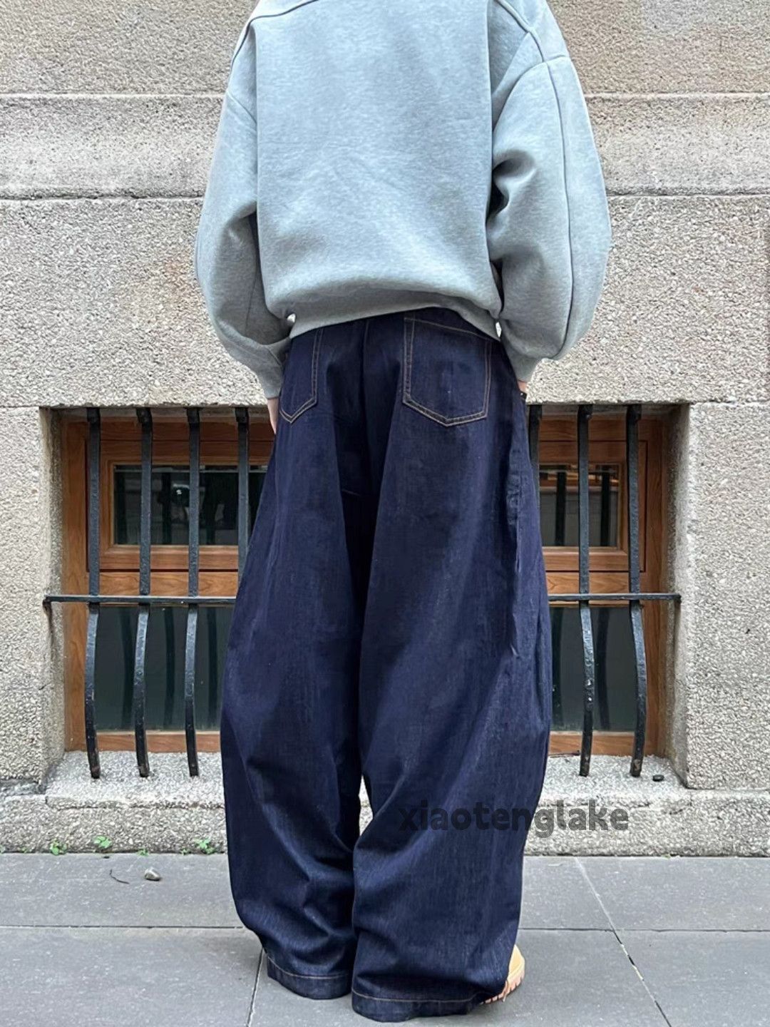 Vintage Custom loose baggy skate hiphop yuppie cargo jeans Size US 28 / EU 44 - 5 Thumbnail