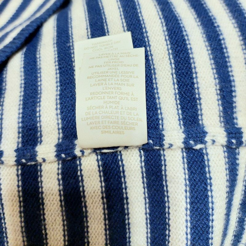 Boden 100% wool sweater jumper white blue luxury soft unique Size XS / US 0-2 / IT 36-38 - 9 Thumbnail