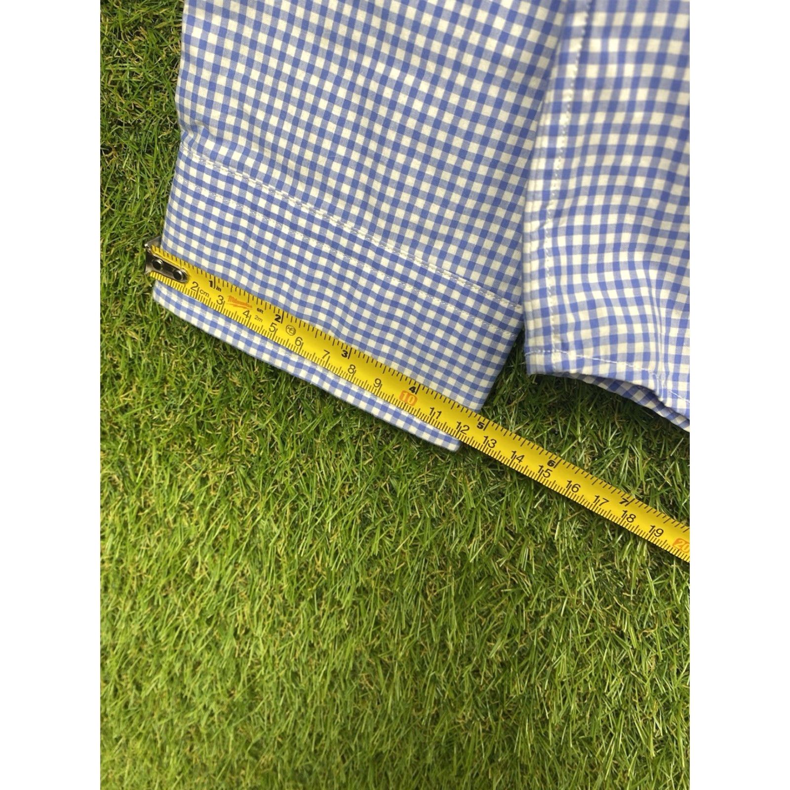 Ralph Lauren Ralph Lauren Shirt Mens Large Blue White Gingham Check Button-Down Polo Lauren Big Pony 2000s Casual Professional Womens? No. Size US L / EU 52-54 / 3 - 7 Thumbnail