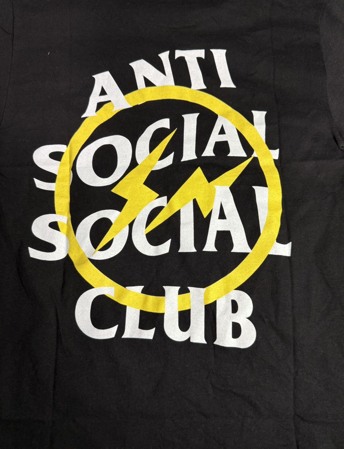 Anti Social Social Club × Fragment Design Anti Social Social Club x Fragment Yellow Bolt Size Small Size US S / EU 44-46 / 1 - 2 Thumbnail