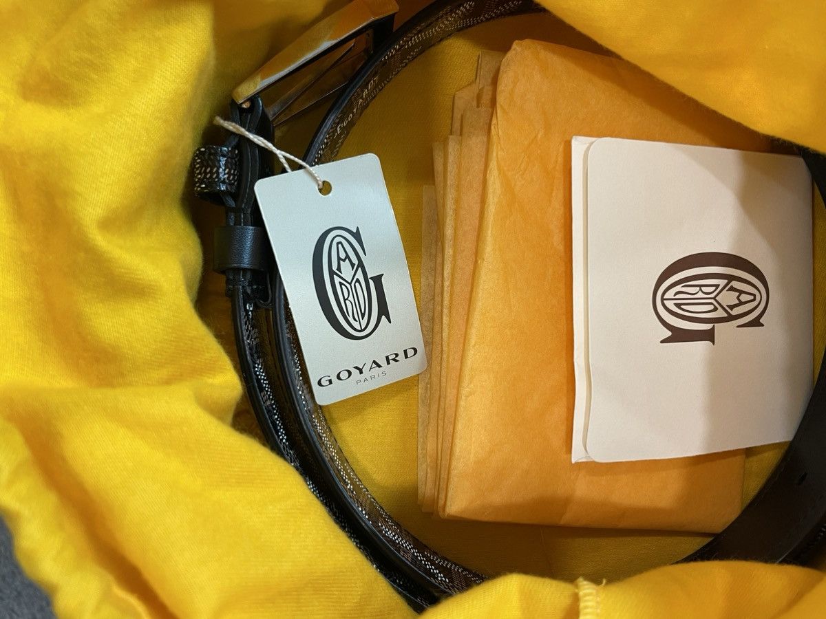 Goyard Goyard Fregate Belt size 90/36 Black Size 36 - 22 Thumbnail