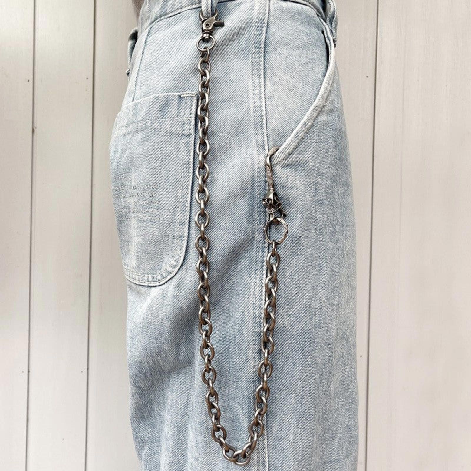 Jewelry Death Reaper Wallet Chain, Pants Chain Size ONE SIZE - 4 Thumbnail