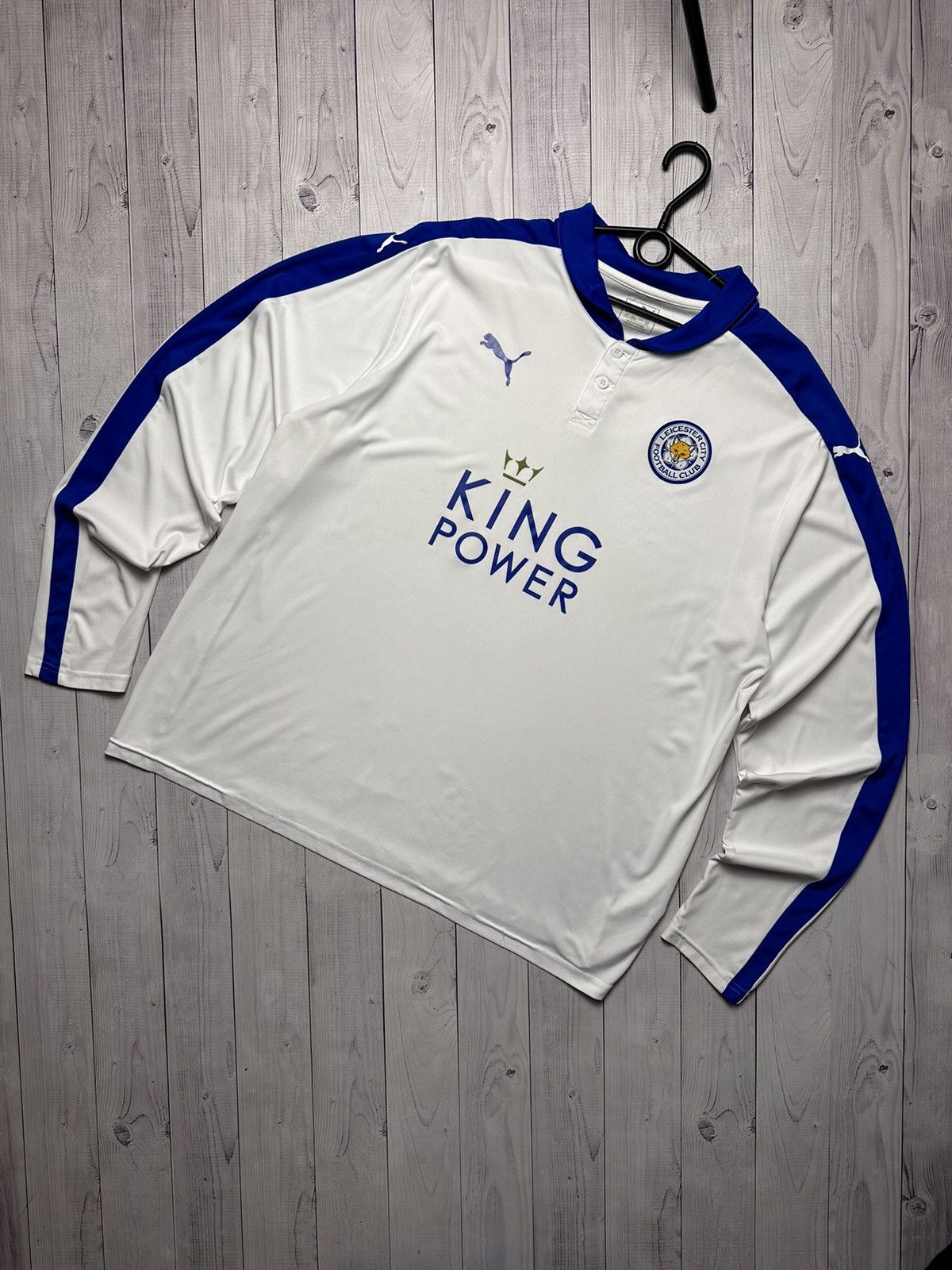 Puma Vintage puma Leicester soccer jersey long sleeve size XXL Size US XXL / EU 58 / 5 - 1 Thumbnail
