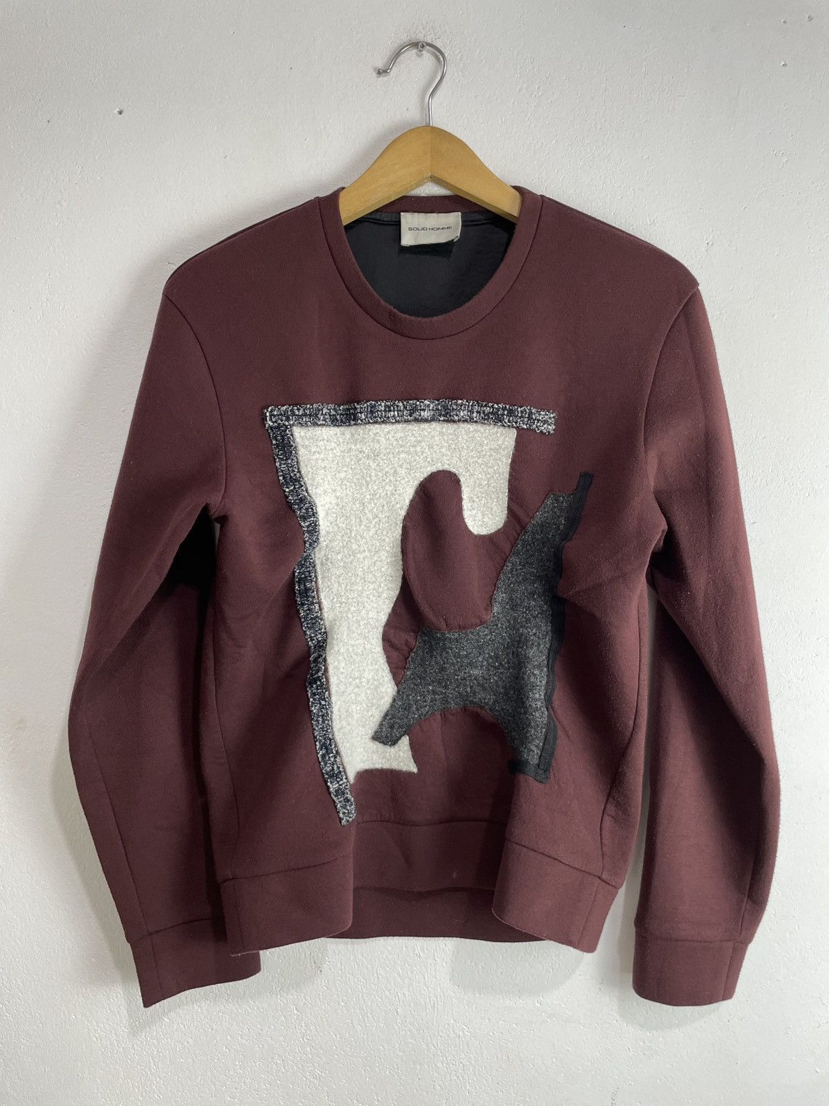 Solid Homme Solid Homme Sweatshirt Wrinkle style Size US S / EU 44-46 / 1 - 1 Thumbnail
