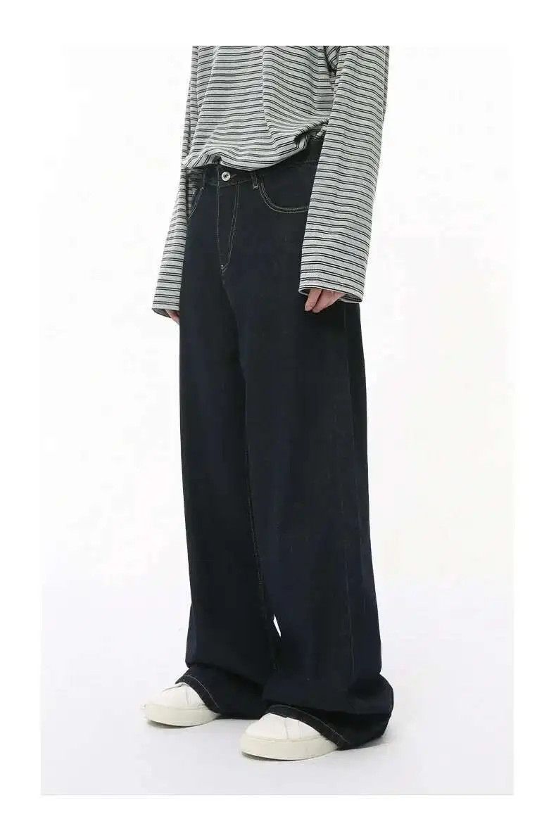 Japanese Brand Casual Korean Style Steaight Fit Denim Jeans Size US 30 / EU 46 - 3 Thumbnail