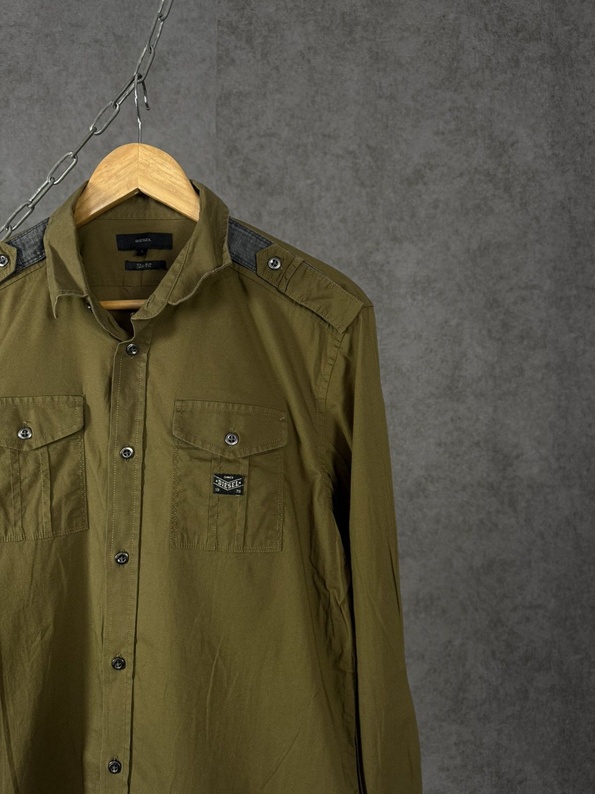 Diesel Diesel designer shirt Size US M / EU 48-50 / 2 - 2 Thumbnail