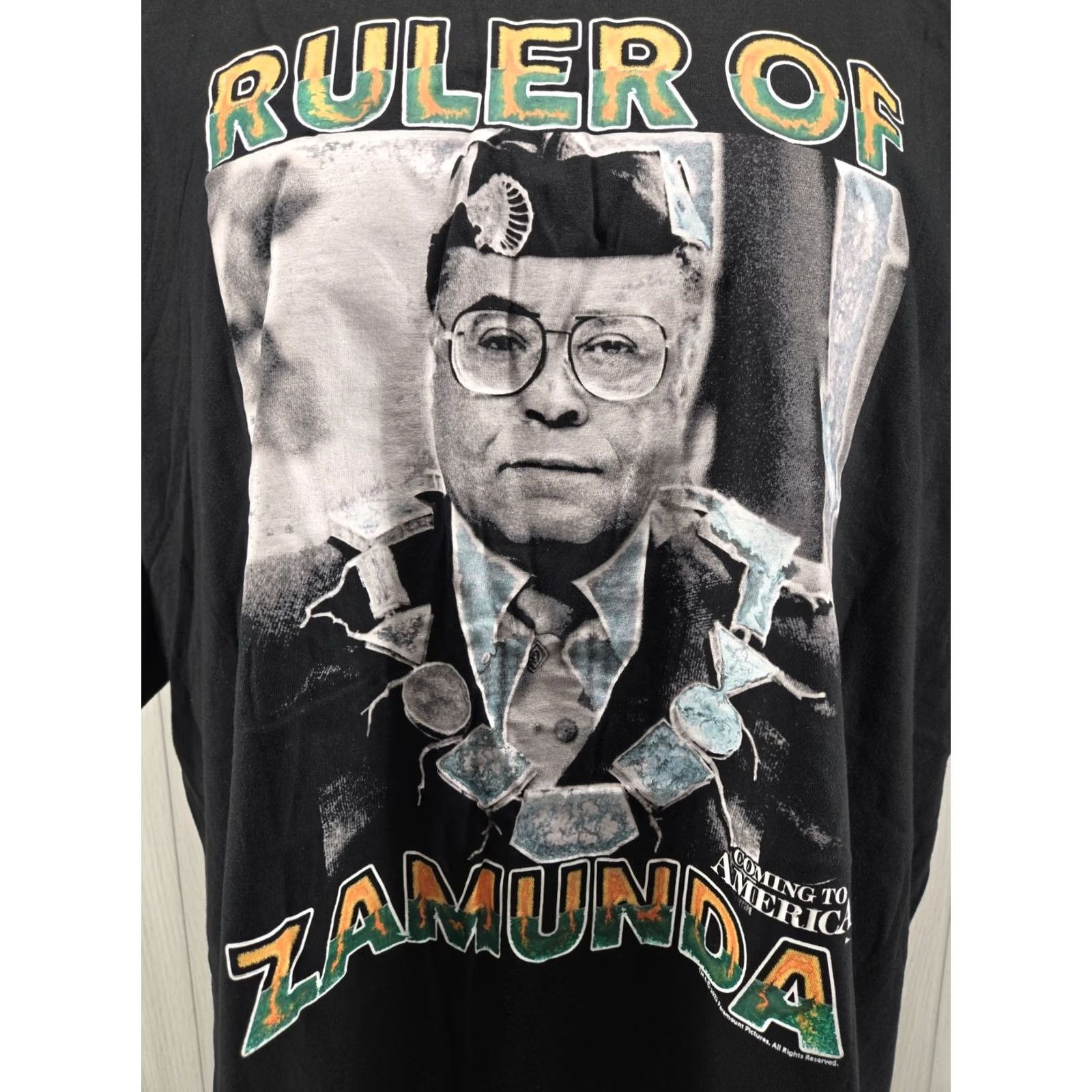 Vintage Coming to America King Jaffe Joffer Ruler of Zamunda Men's T Shirt Size 3XL Size US XXL / EU 58 / 5 - 3 Thumbnail