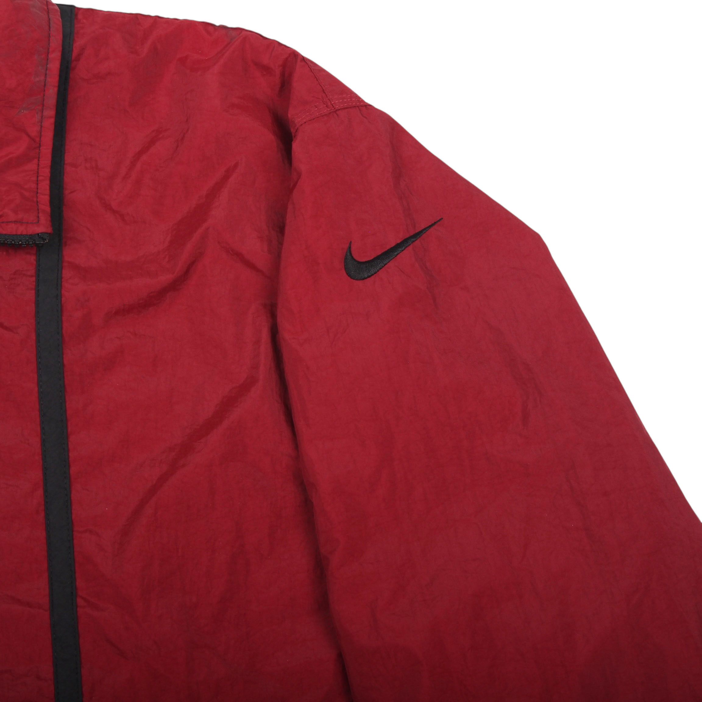Nike Nike Windbreaker Jacket 90s Zip Up Track Jacket Size US L / EU 52-54 / 3 - 3 Thumbnail