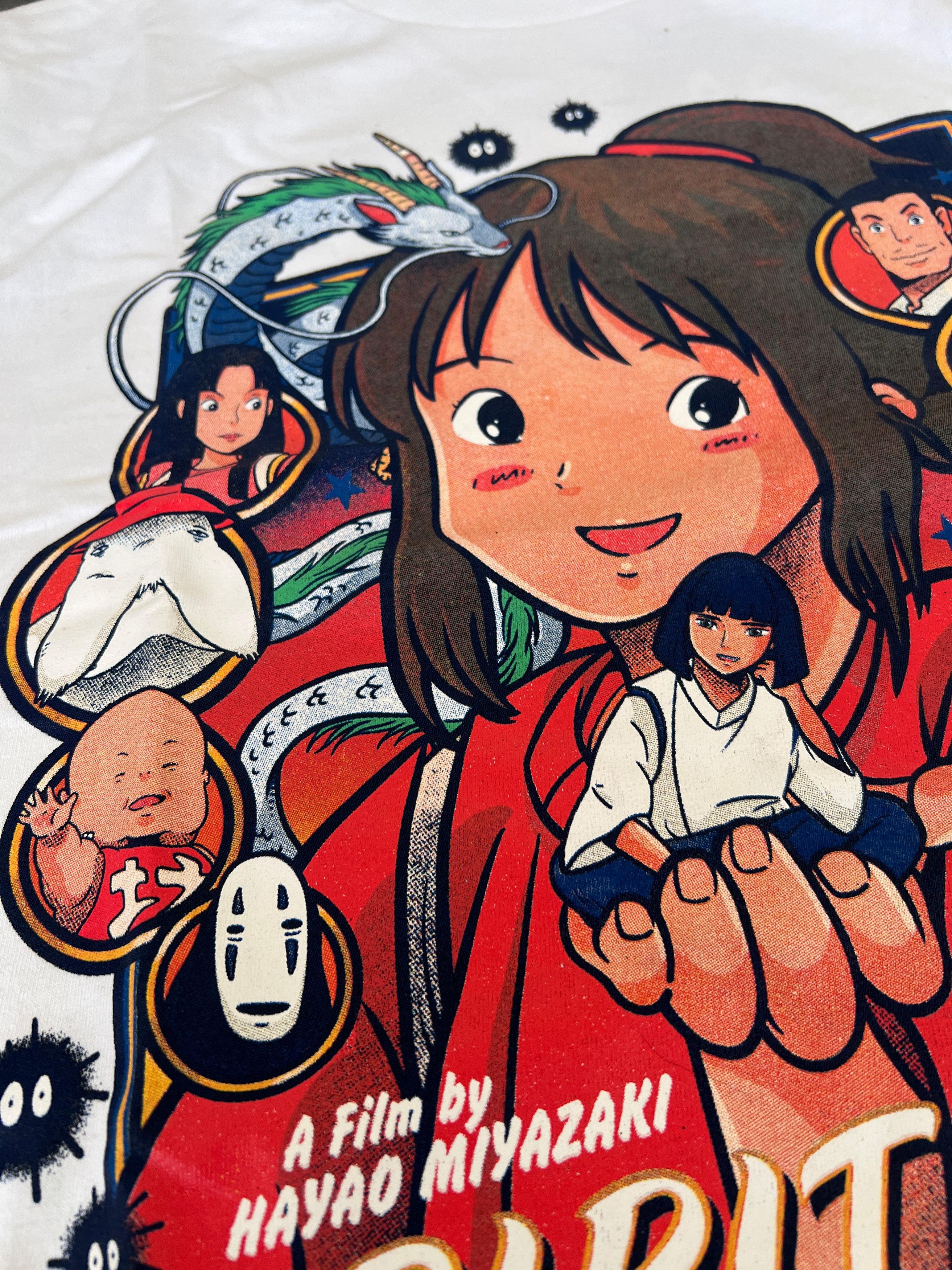 Anime × Japanese Brand 💥Spirited Away Studio Ghibli T Shirt Size US XL / EU 56 / 4 - 5 Thumbnail