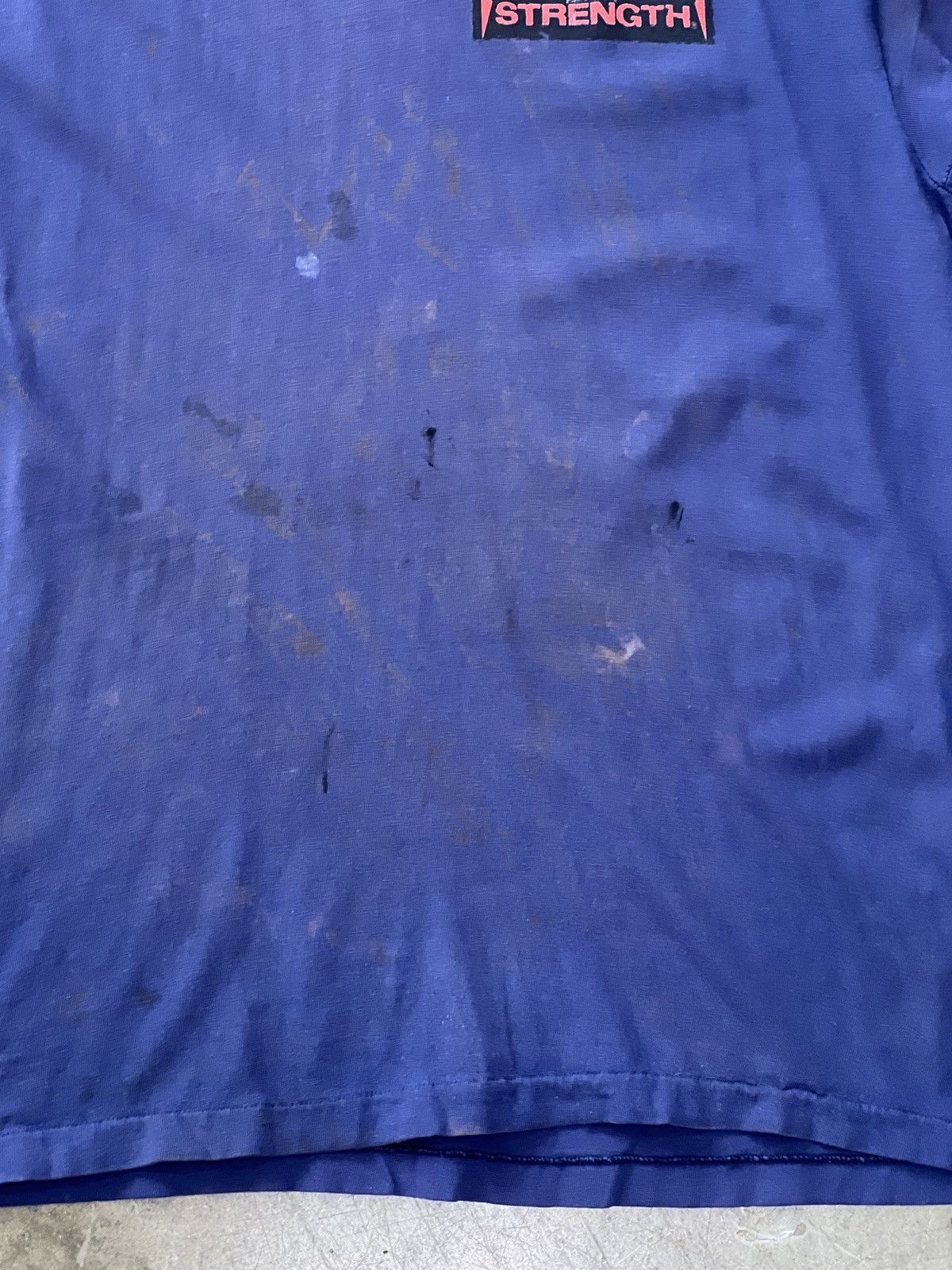 Vintage Vintage Hawaiian Strength Rasta Tee Distressed Large Size US L / EU 52-54 / 3 - 9 Thumbnail