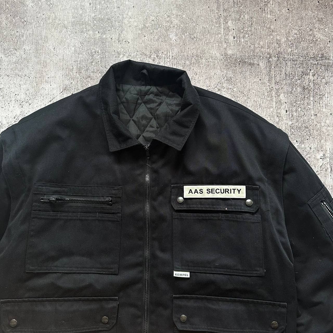 Vintage Vintage Security 2in1 Avant Garde Tech Worker Bomber Jacket Size US XL / EU 56 / 4 - 3 Thumbnail