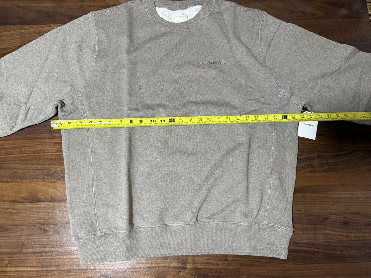 Aime Leon Dore Aime Leon Dore Aimé Tonal Logo Camel Melange Crewneck XXL Size US XXL / EU 58 / 5 - 5 Thumbnail