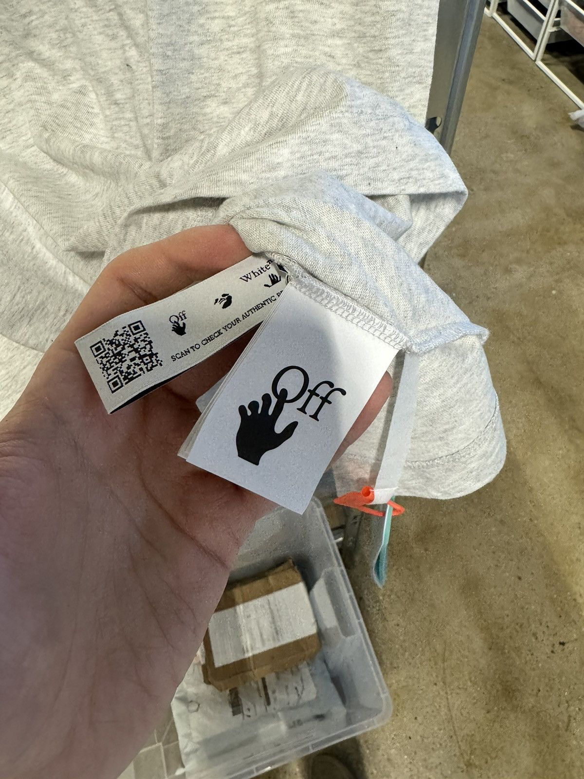 Off-White Off-White Big Logo T-Shirt NEW 500$ Size US S / EU 44-46 / 1 - 4 Thumbnail