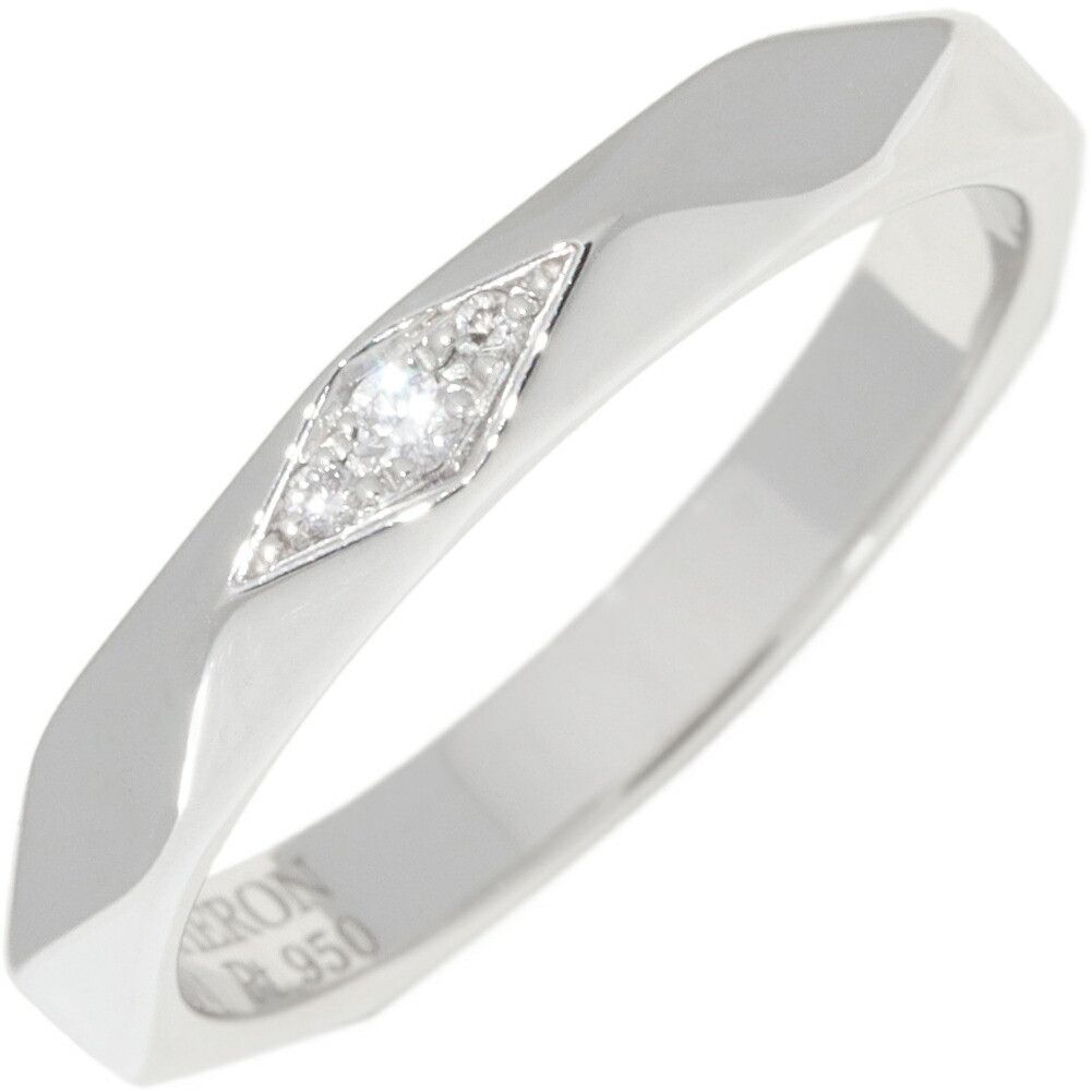 Other Boucheron Boucheron Facette Pt950 Diamond Ring Size 48 Precious Metal Ring JAL00090 DUTY FREE for USA Size ONE SIZE - 1 Thumbnail