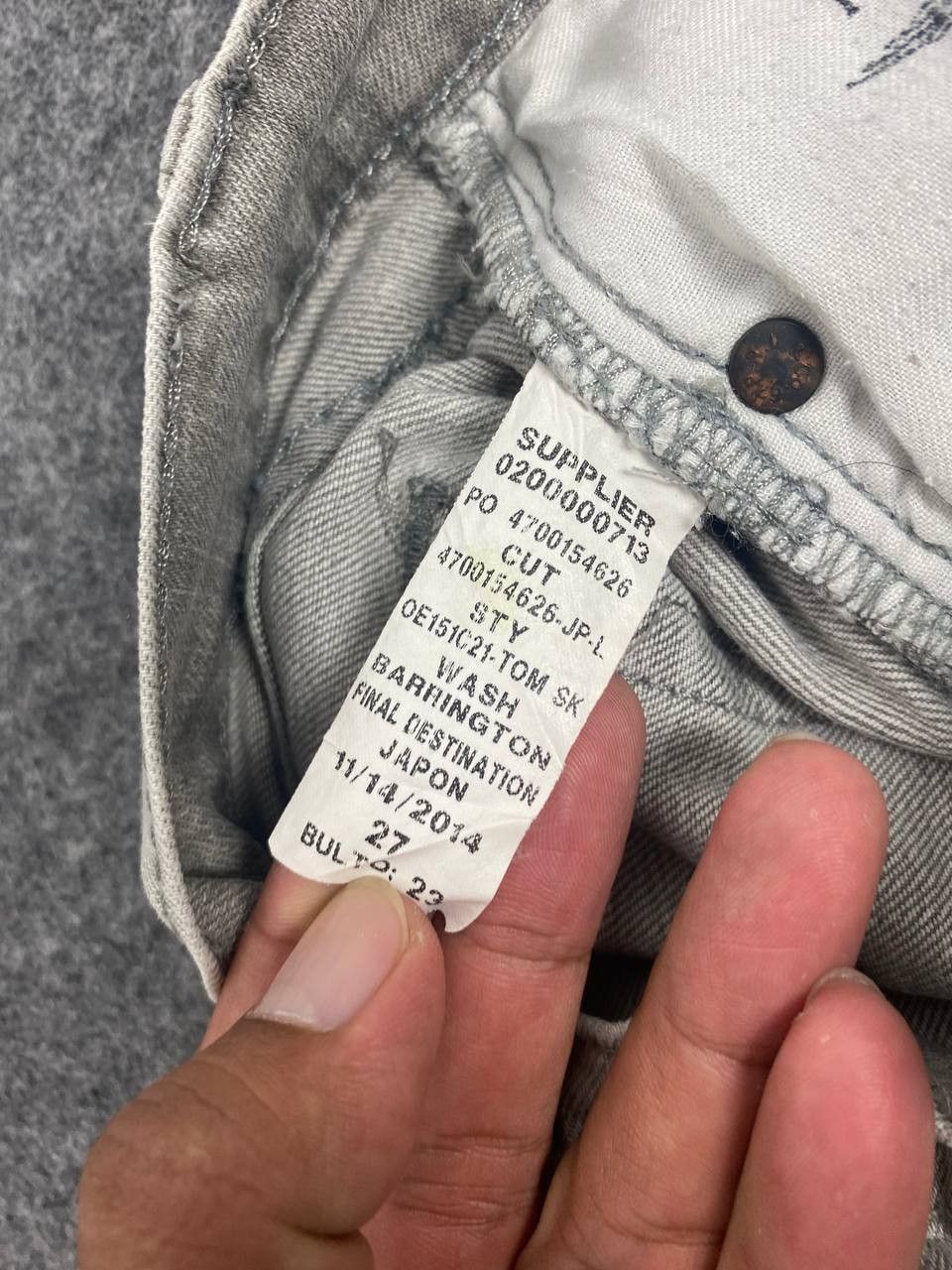Polo Ralph Lauren polo ralph lauren tompskin skinny denim Size 30" / US 8 / IT 44 - 13 Thumbnail