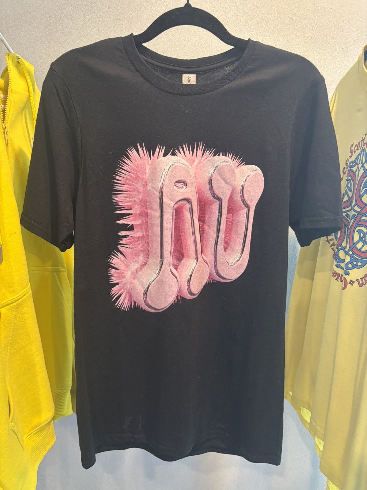 Japanese Brand Pink AU “Amen Universal” Spike Tee 👾 Size US S / EU 44-46 / 1 - 5 Thumbnail