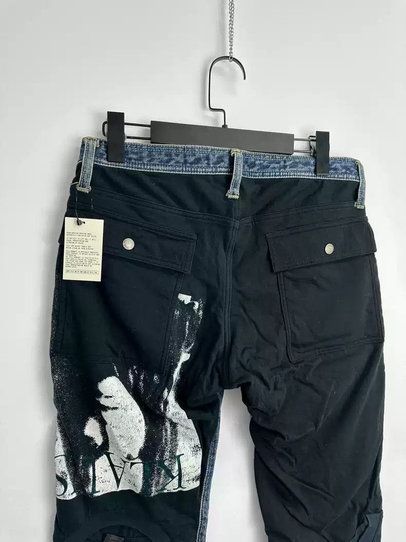 Undercover UNDERCOVER 06SS T-phase patchwork cargo flared jeans Size US 32 / EU 48 - 5 Thumbnail