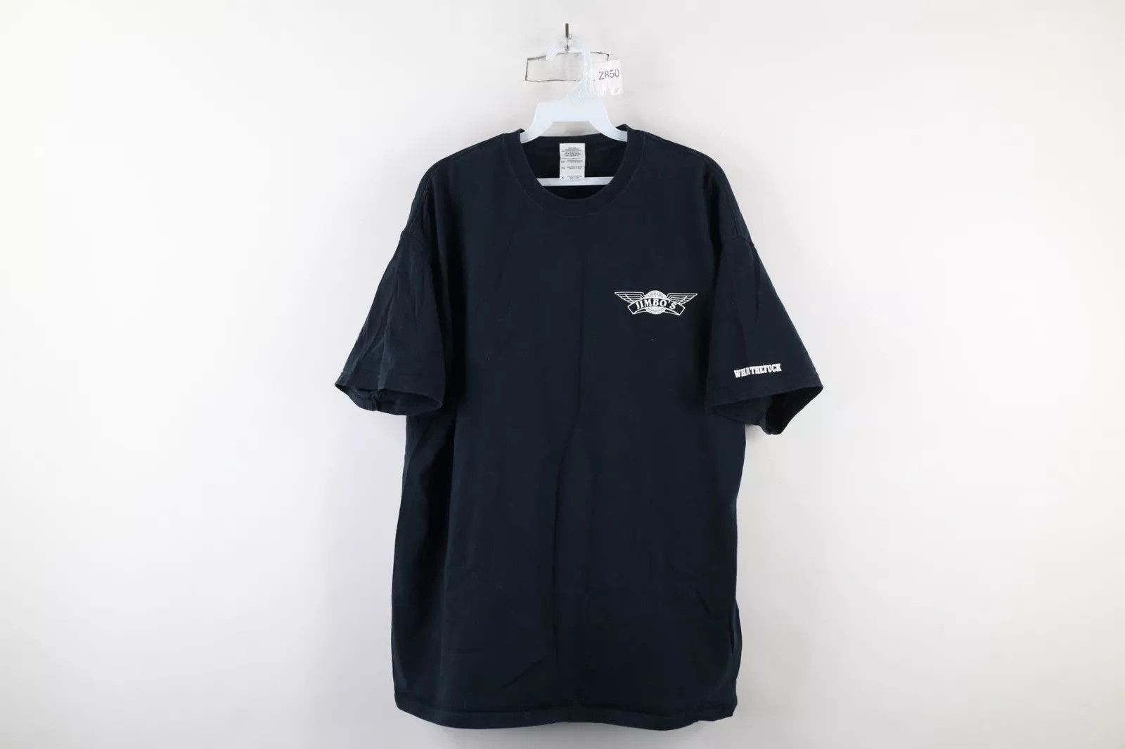Vintage Vintage Y2K Burgers & Beer What The F**k Motorcycle T-Shirt Size US XL / EU 56 / 4 - 1 Thumbnail