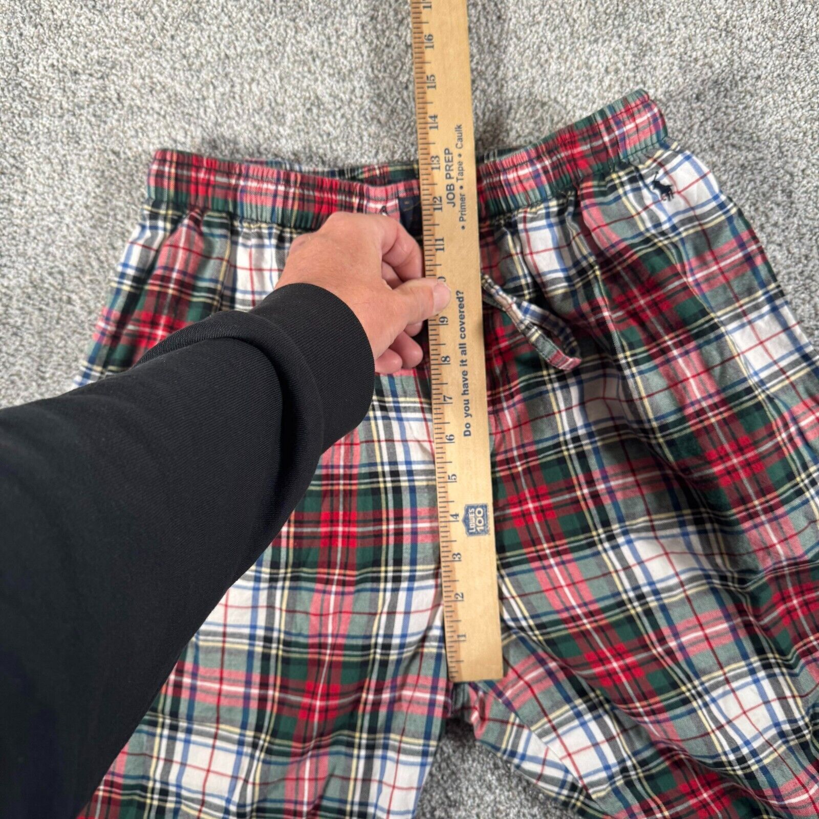 Polo Ralph Lauren Polo Ralph Lauren Pajama Pants Mens Medium Sleepwear Plaid Size US 27 - 6 Thumbnail