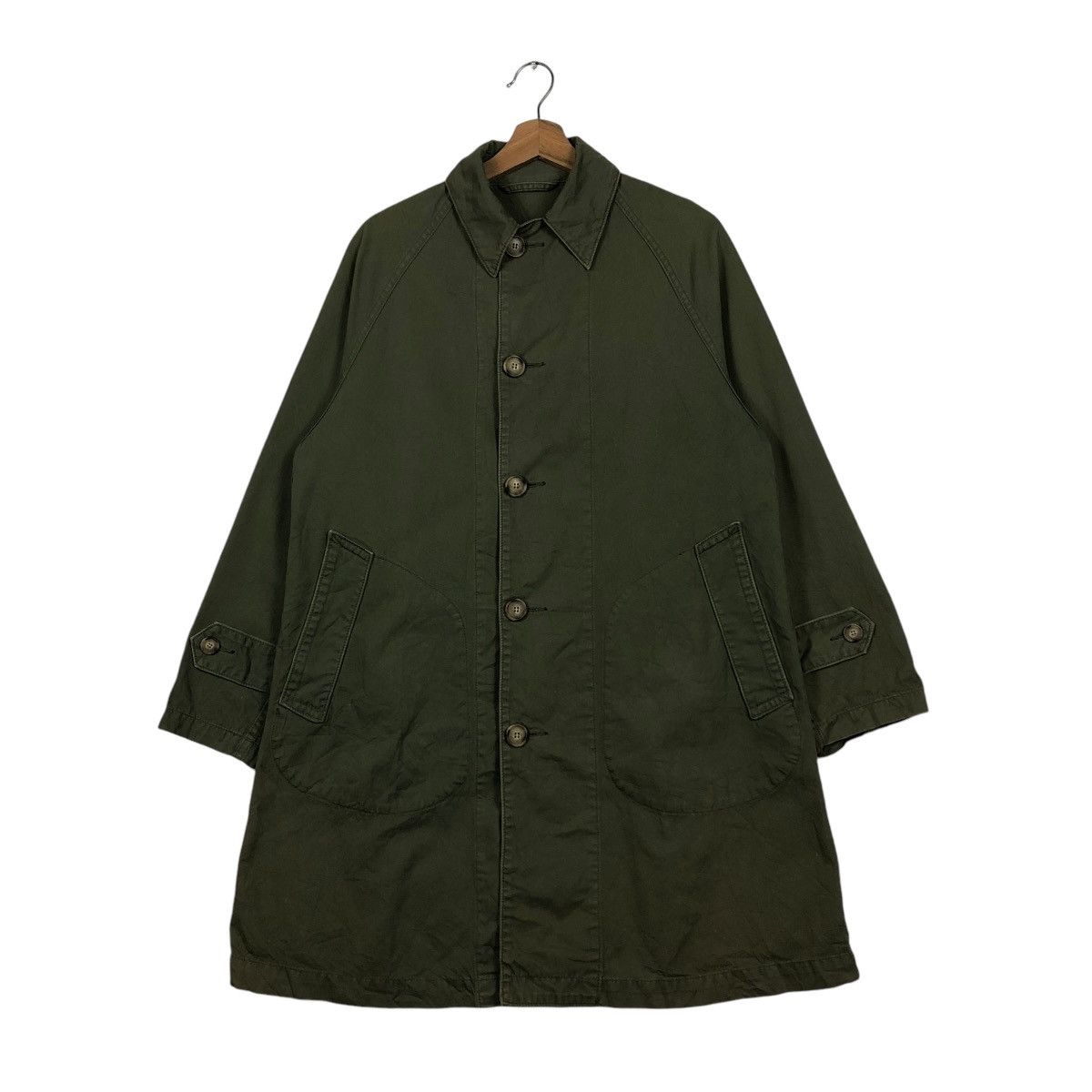 Japanese Brand 🔥VINTAGE CHORE JACKET BUTTON JOURNAL STANDARD Size US M / EU 48-50 / 2 - 3 Thumbnail